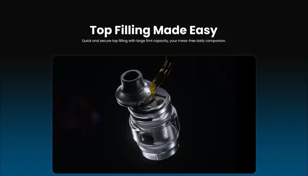 Lost Vape Centaurus V2 Sub Ohm Tank Topfill