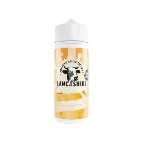 The Lancashire Ice Creamery 100ml Shortfill Caramel Choo Choo