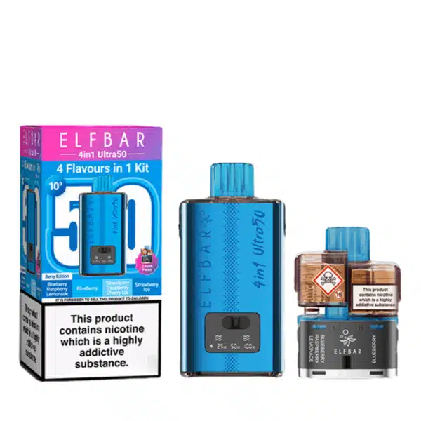 Elf Bar 4 in 1 Ultra 50 Pod Kit Berry Edition