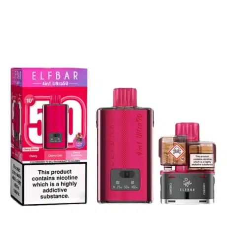 Elf Bar 4 in 1 Ultra 50 Pod Kit Cherry Edition