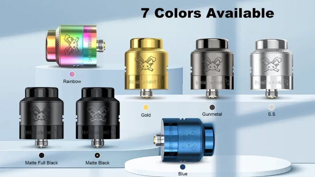 Hellvape Dead Rabbit 4 RDA Colours