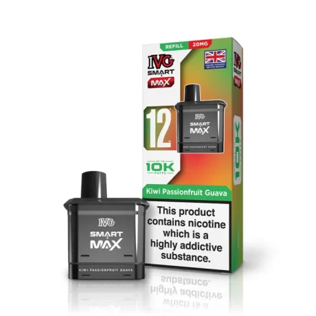 IVG Smart Max 10K Prefilled Pods Kiwi Passionfruit Guava
