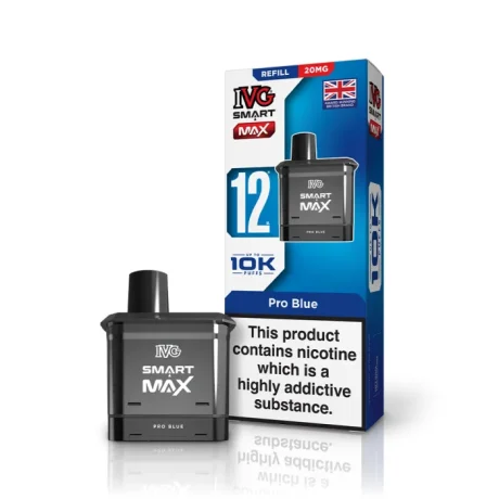 IVG Smart Max 10K Prefilled Pods Pro Blue