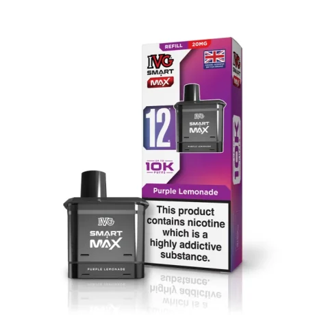 IVG Smart Max 10K Prefilled Pods Purple Lemonade