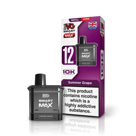 IVG Smart Max 10K Prefilled Pods Summer Grape