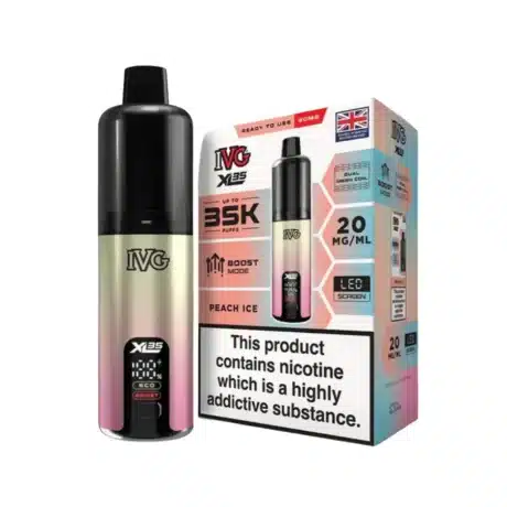 IVG XL35 Vape Kit Peach Ice
