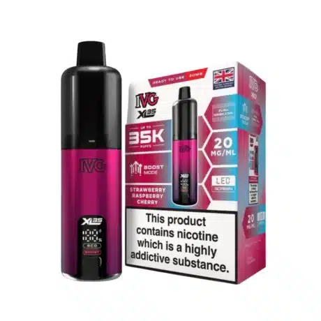IVG XL35 Vape Kit Strawberry Raspberry Cherry