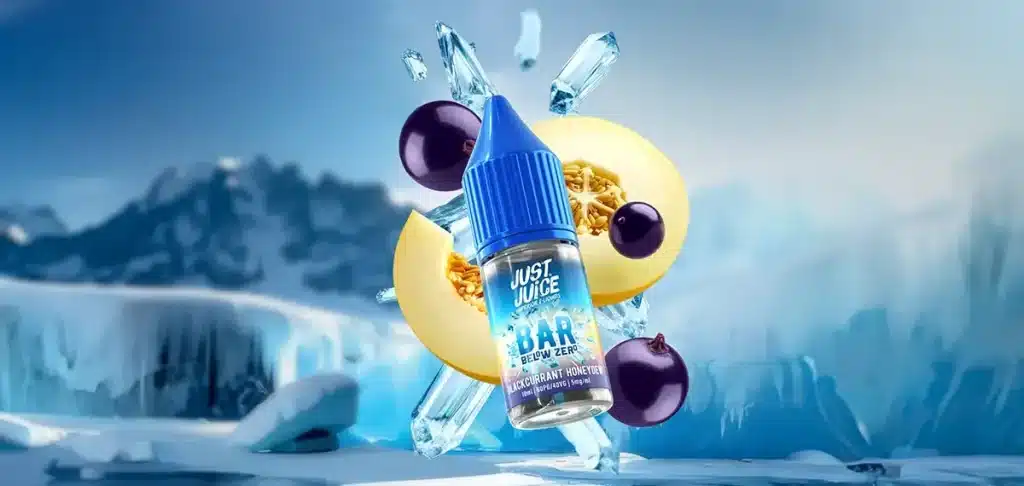 Just Juice Below Zero Nic Salts Banner