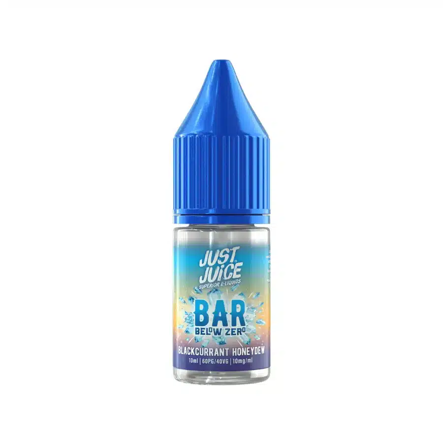 Just Juice Below Zero Nic Salts Blackcurrant Honeydew