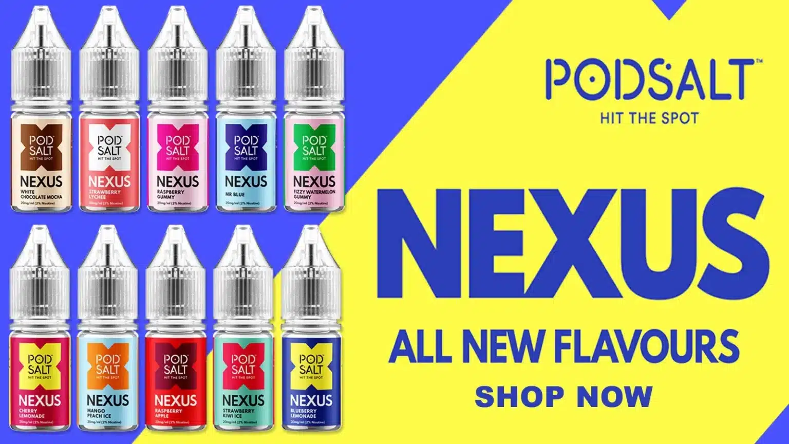 Nexus Nic Salts E-liquid New