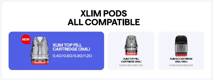 OXVA Xlim Go 2 Pod Vape Kit Compatible Pods