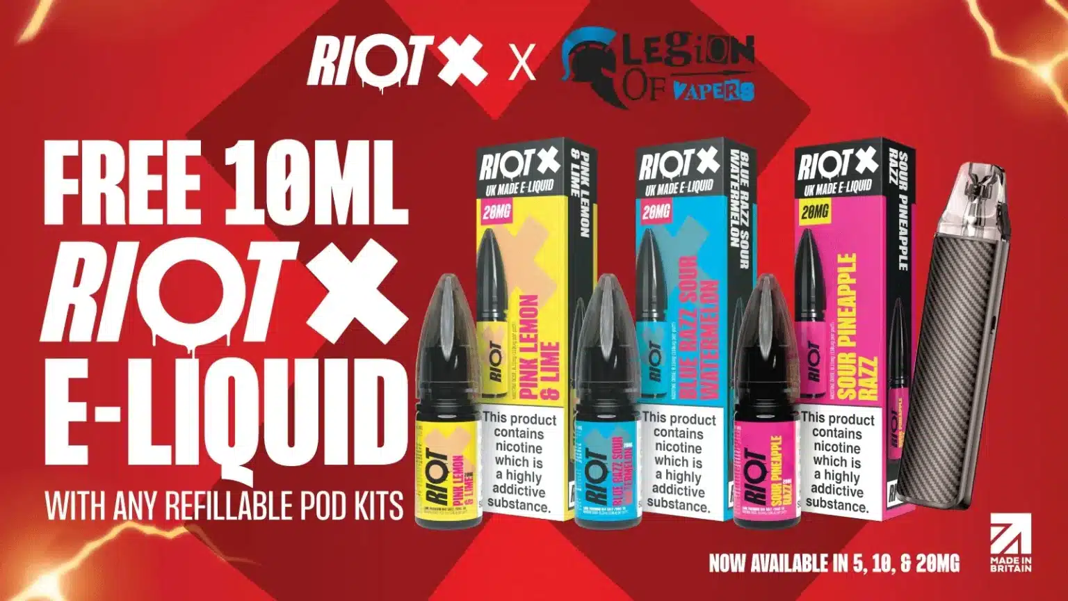 Riot X Promo