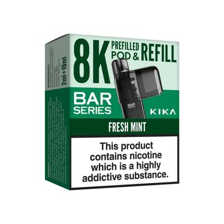 Bar Series Kika 8K Prefilled Pods Fresh Mint
