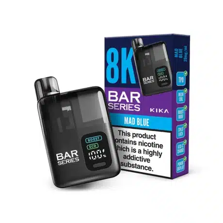Bar Series Kika 8K Vape Kit Mad Blue