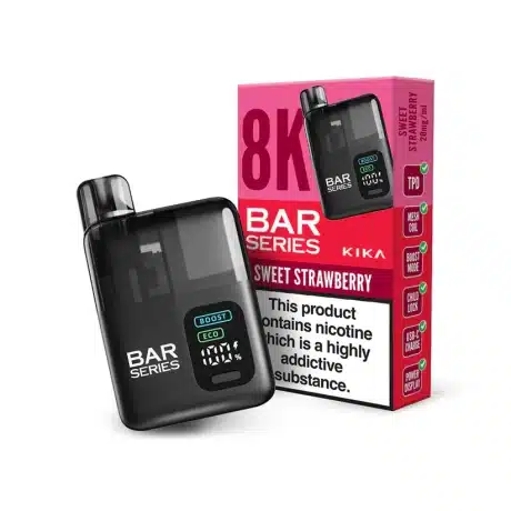 Bar Series Kika 8K Vape Kit Sweet Strawberry