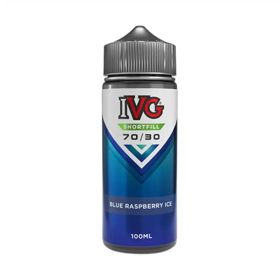 IVG 7030 100ml Shortfill E-Liquid Blue Raspberry Ice