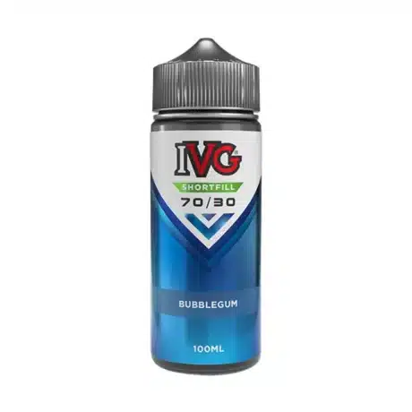 IVG 7030 100ml Shortfill E-Liquid Bubblegum