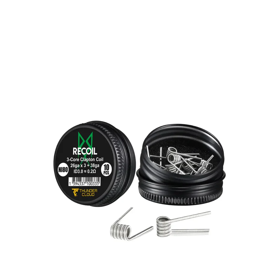 Recoil Pre-Built Coils by Thunder Cloud x Grimm Green