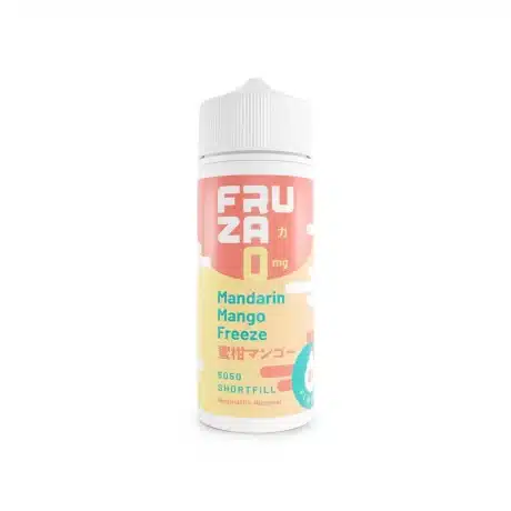 Fruza 100ml Shortfill E-Liquid Mandarin Mango Freeze
