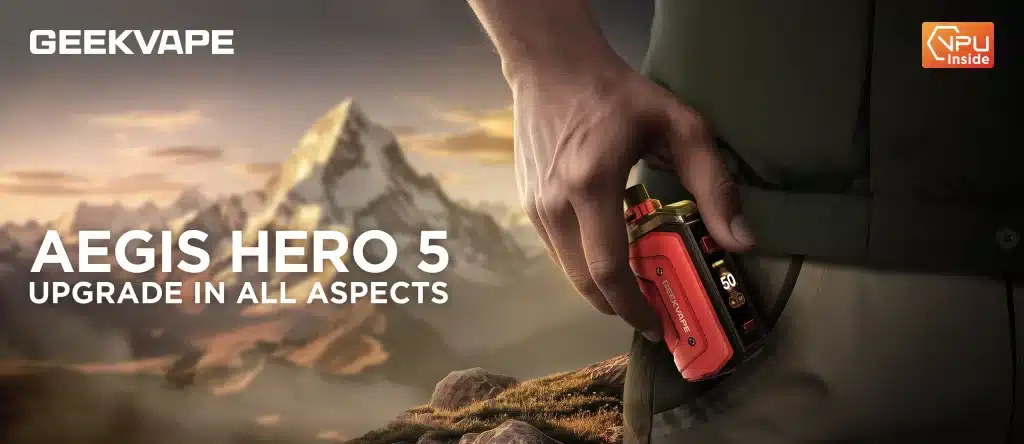 GeekVape Aegis Hero 5 Kit Promo VPU Inside
