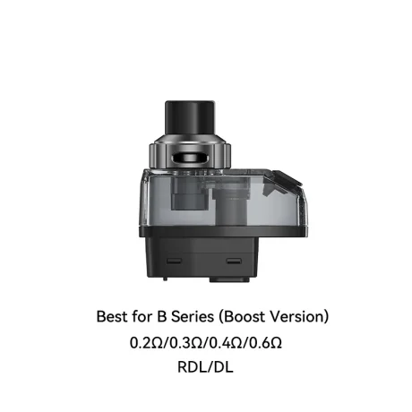 Geekvape Aegis Hero 5 Empty Cartridge Iron Black Dark