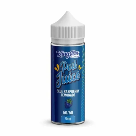 Kingston Pod Juice 5050 100ml Blue Raspberry Lemonade