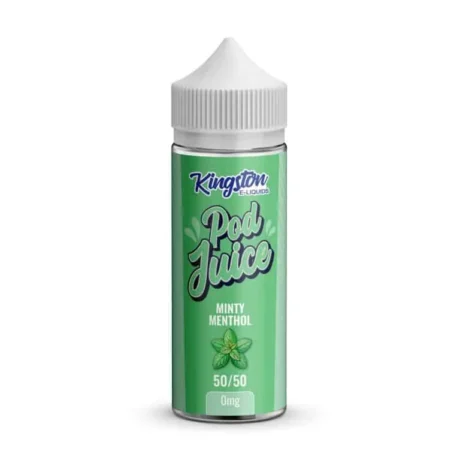 Kingston Pod Juice 5050 100ml Minty Menthol