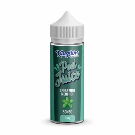 Kingston Pod Juice 5050 100ml Spearmint Menthol