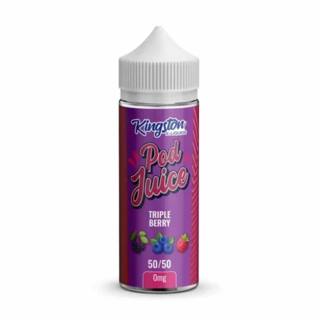 Kingston Pod Juice 5050 100ml Triple Berry