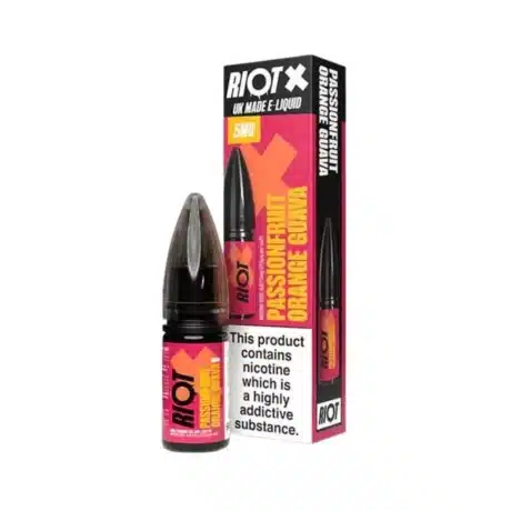 Riot X Nic Salts Passionfruit Orange Guava