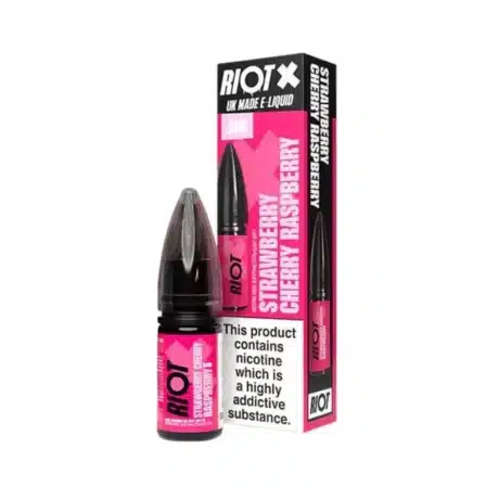 Riot X Nic Salts Strawberry Cherry Raspberry