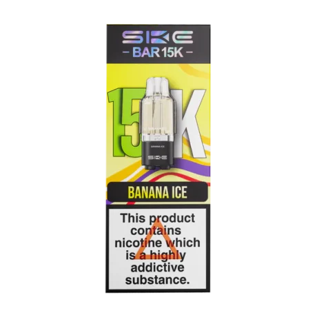 SKE Bar 15K Prefilled Pods Banana Ice