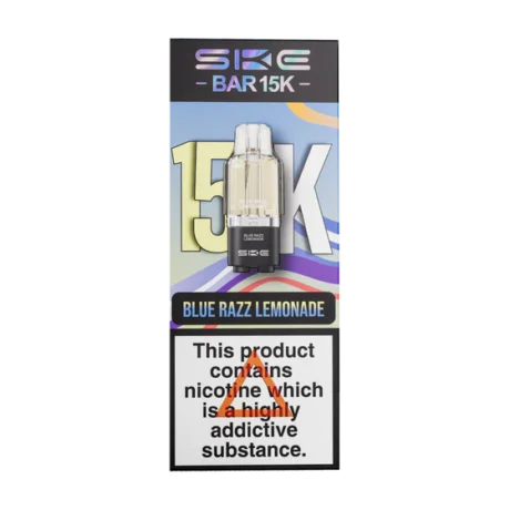 SKE Bar 15K Prefilled Pods Blue Razz Lemonade