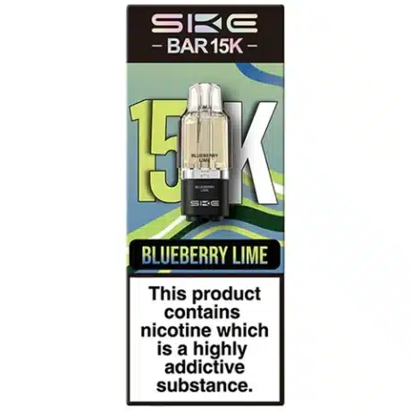 SKE Bar 15K Prefilled Pods Blueberry Lime