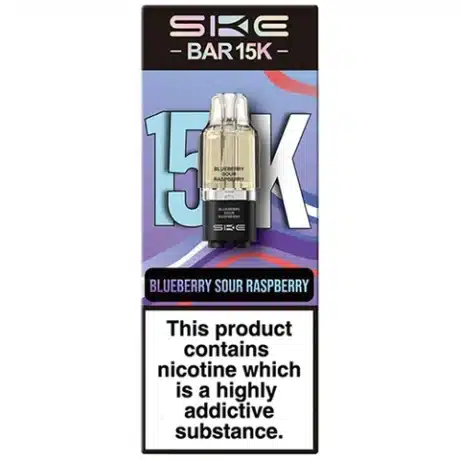 SKE Bar 15K Prefilled Pods Blueberry Sour Raspberry
