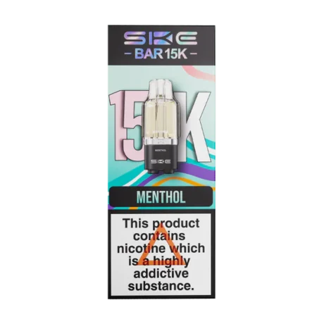 SKE Bar 15K Prefilled Pods Menthol