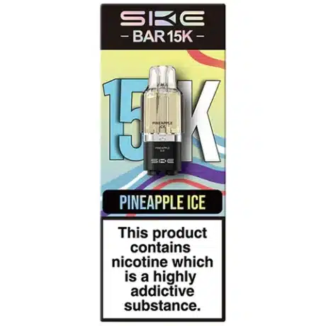 SKE Bar 15K Prefilled Pods Pineapple Ice