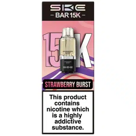 SKE Bar 15K Prefilled Pods Strawberry Burst