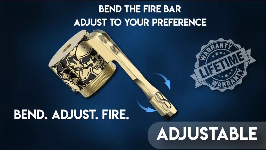 ThunderCloud X Infinite Modz Hyperion V2 Mech Mod Adjustable Fire Clip ThunderCloud X Infinite Modz Hyperion V2 Mech Mod Adjustable Fire Clip