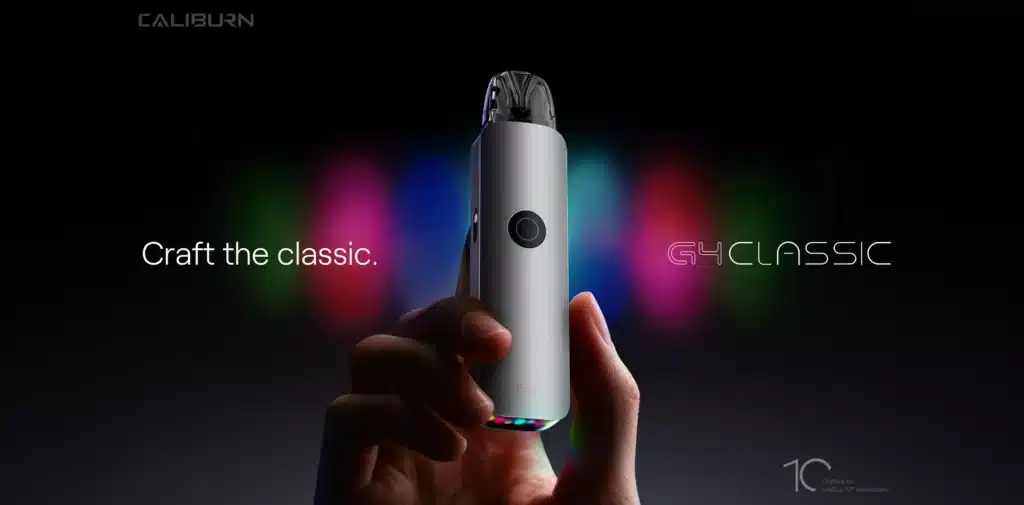 Uwell Caliburn G4 Classic Pod Kit Promo