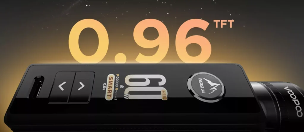 VOOPOO Drag S3 Pod Kit Screen