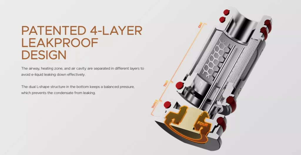 VOOPOO PnP X Pod Cartridges 4 Layer Leak Resistant
