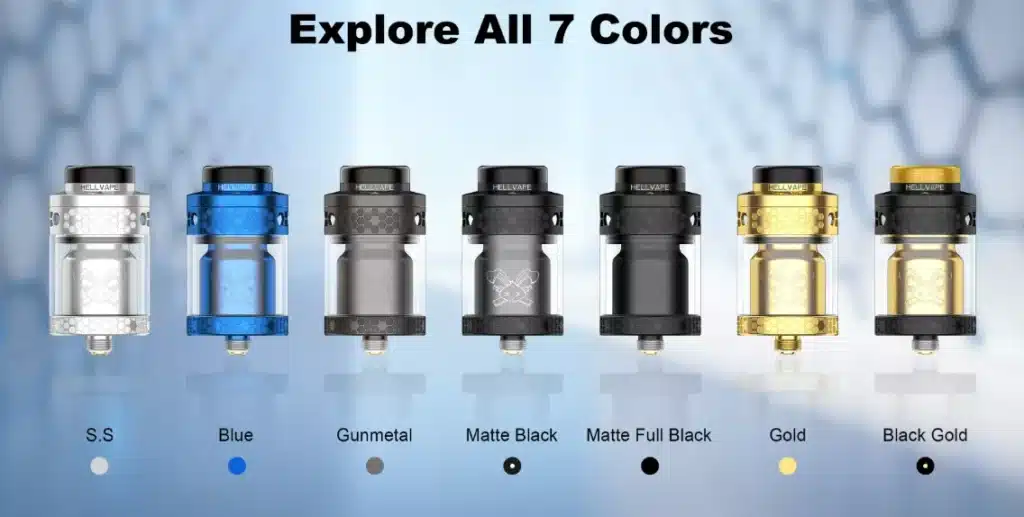 Hellvape Dead Rabbit 4 RTA Colours Hellvape Dead Rabbit 4 RTA Colours