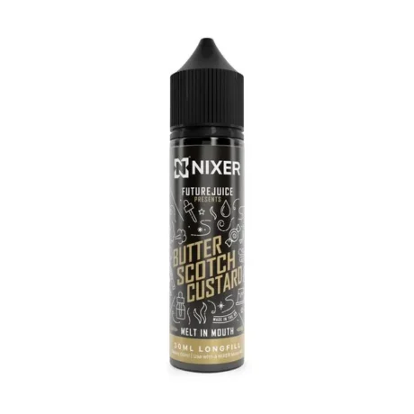 Nixer X Future Juice Longfill E-Liquid 30ml Butterscotch Custard