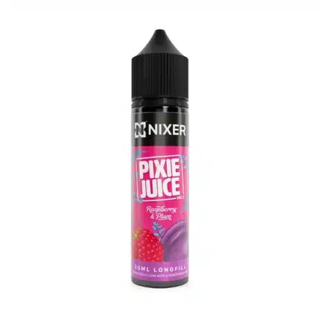 Nixer X Pixie Juice Longfill E-Liquid 30ml Raspberry & Plum