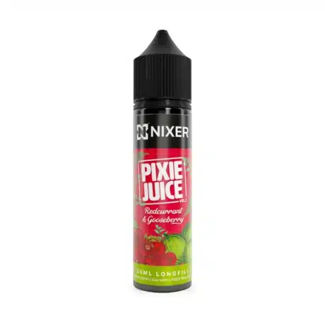 Nixer X Pixie Juice Longfill E-Liquid 30ml Redcurrant & Gooseberry
