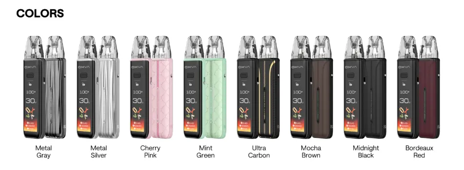 OXVA XLIM 3 Ultra Pod Kit Colours OXVA XLIM 3 Ultra Pod Kit Colours