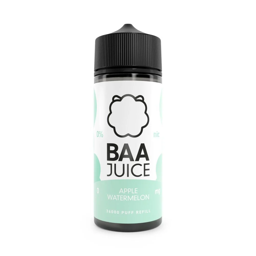 Baa Juice 100ml Shortfill Apple Watermelon