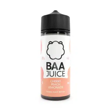 Baa Juice 100ml Shortfill Cherry Peach Lemonade