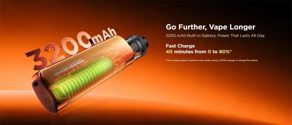 Geekvape Aegis Force Kit Battery Power Geekvape Aegis Force Kit Battery Power